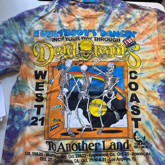 Online Ceramics Dead & Co Tshirt - Picture 1 of 2